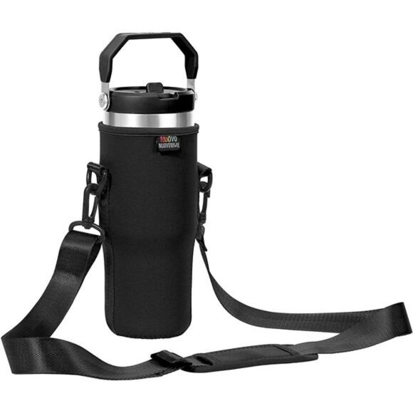 Water Bottle Carrier Bag Fits Stanley Flip Straw Tumbler, 30OZ Bottle Pouch